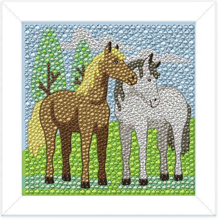 Diamond Painting Picture Frame Horses Diamond Painting Picture Frame Horses