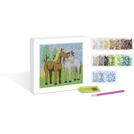 Diamond Painting Picture Frame Horses Diamond Painting Picture Frame Horses