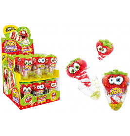 Johny Bee Pop Strawberry Lollipop&mini