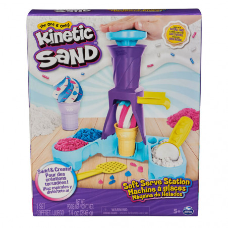 Kinetic Sand- Soft Serve Ice Cream Station