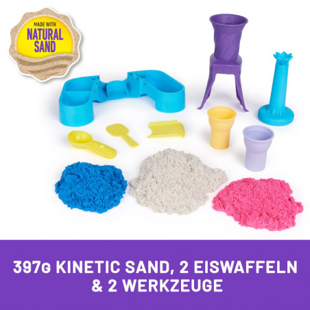Kinetic Sand- Soft Serve Ice Cream Station
