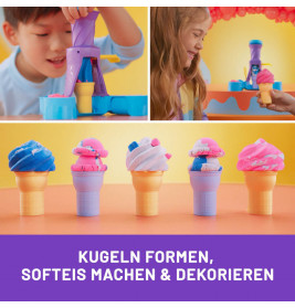 Kinetic Sand- Soft Serve Ice Cream Station