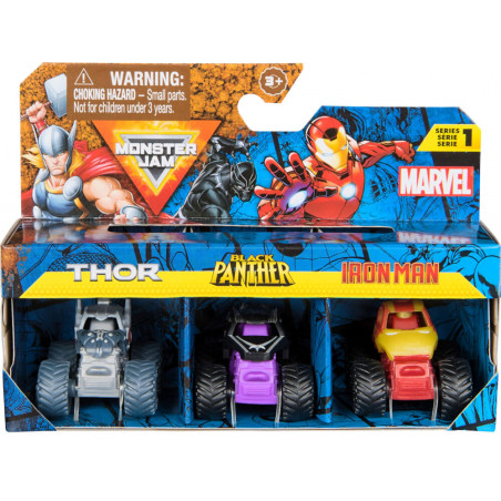MNJ Monster Jam Mini 3er-Pack