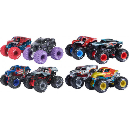 MNJ Monster Jam 2-Pack 1:64 M arvel