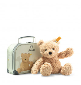 Teddyb.Jimmy 25 hellbraun im Koffer mint