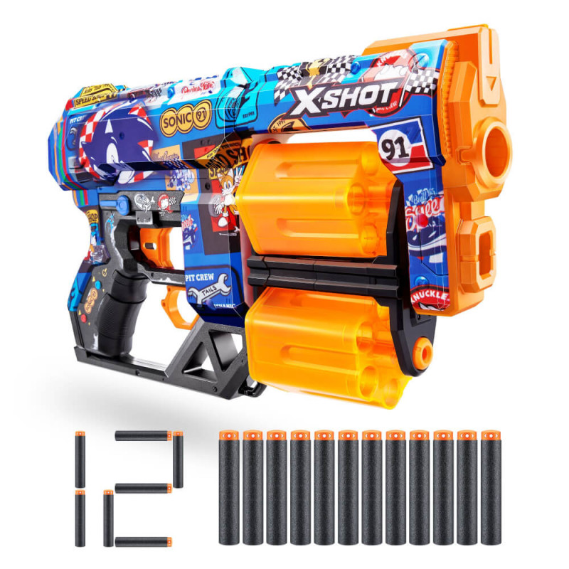 XSHOT - Skins Blaster Dread Sonic + Darts