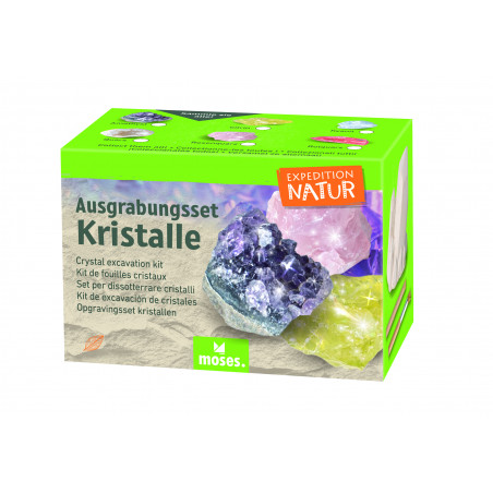 Expedition Natur Ausgrabungsset Kristall