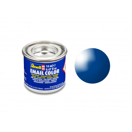 blau, glänzend RAL 5005 14 ml-Dose, Revell Modellbau-Farbe auf Kunstharzbasis