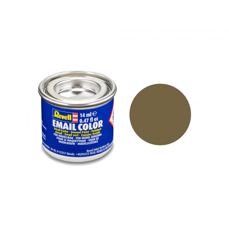 khakibraun, matt RAL 7008 14 ml-Dose, Revell Modellbau-Farbe auf Kunstharzbasis