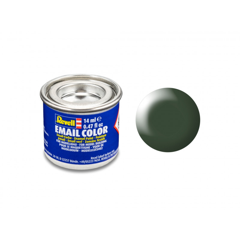 dunkelgrün, seidenmatt RAL 6020 14 ml-Dose, Revell Modellbau-Farbe auf Kunstharzbasis