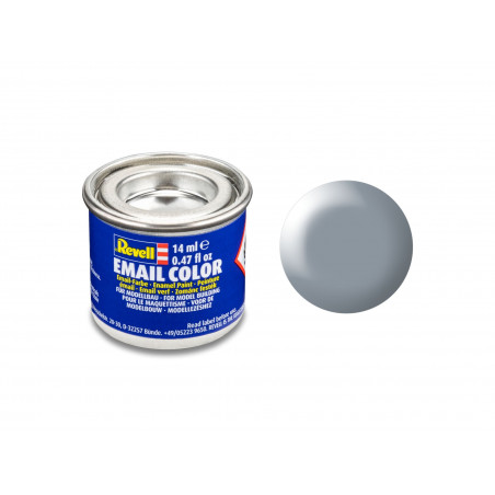 grau, seidenmatt RAL 7001 14 ml-Dose, Revell Modellbau-Farbe auf Kunstharzbasis