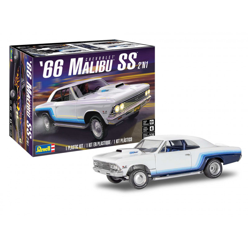 1966 Chevy® Malibu™ SS™ 2N1, Revell Modellbausatz