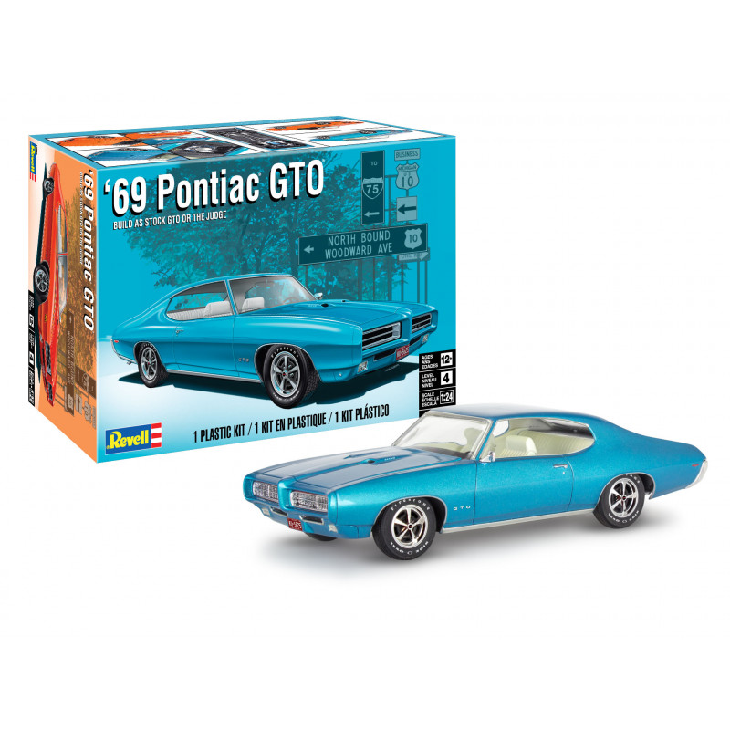 '69 Pontiac GTO The Judge 2N1, Revell Modellbausatz