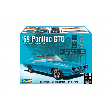 '69 Pontiac GTO The Judge 2N1, Revell Modellbausatz