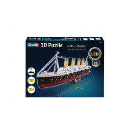 RMS Titanic - LED Edition, Revell 3D Puzzle mit Beleuchtung