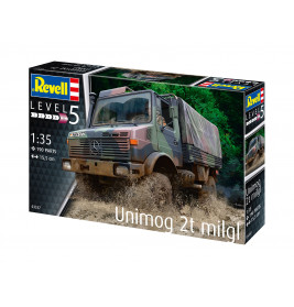 Unimog 2t milgl, Revell Modellbausatz