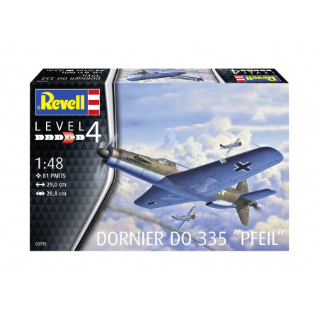 Dornier Do 335 Pfeil, Revell Modellbausatz