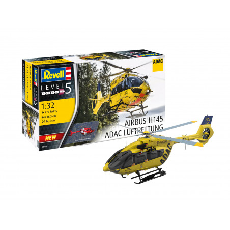 Airbus H145 ADAC Luftrettung , Revell Modellbausatz