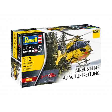 Airbus H145 ADAC Luftrettung , Revell Modellbausatz