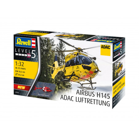 Airbus H145 ADAC Luftrettung , Revell Modellbausatz