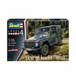 Lkw gl leicht Wolf, Revell Modellbausatz