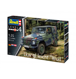 Lkw gl leicht Wolf, Revell Modellbausatz