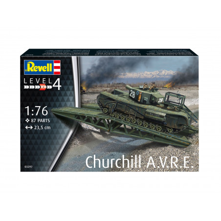 Churchill A.V.R.E. , Revell Modellbausatz