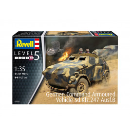 German Command Armoured Vehicle Sd.Kfz.247 Ausf.B, Revell Modellbausatz