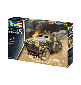 German Command Armoured Vehicle Sd.Kfz.247 Ausf.B, Revell Modellbausatz