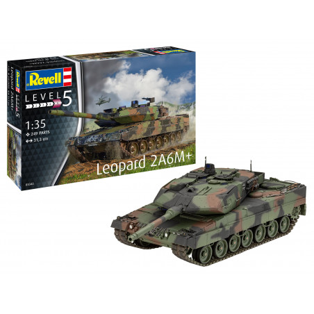 Leopard 2 A6M+, Revell Modellbausatz