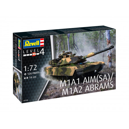 M1A1 AIM(SA)/ M1A2 Abrams, Revell Modellbausatz