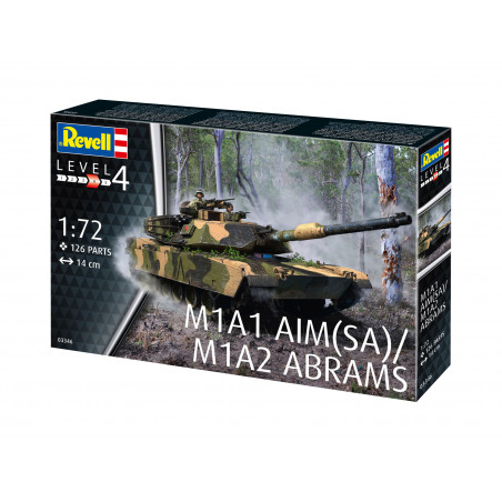 M1A1 AIM(SA)/ M1A2 Abrams, Revell Modellbausatz