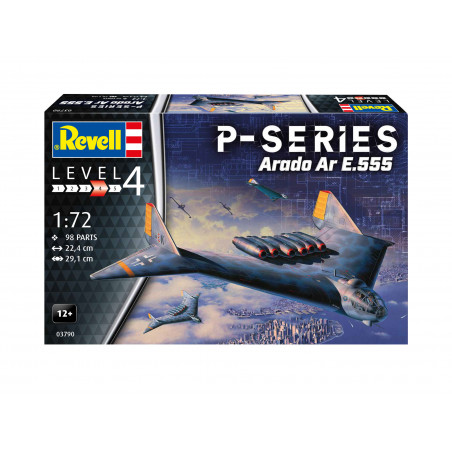 P-Series Arado AR E.555, Revell Modellbausatz