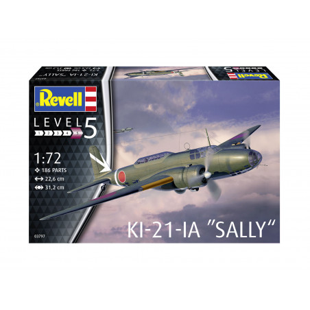 KI-21-lA Sally , Revell Modellbausatz