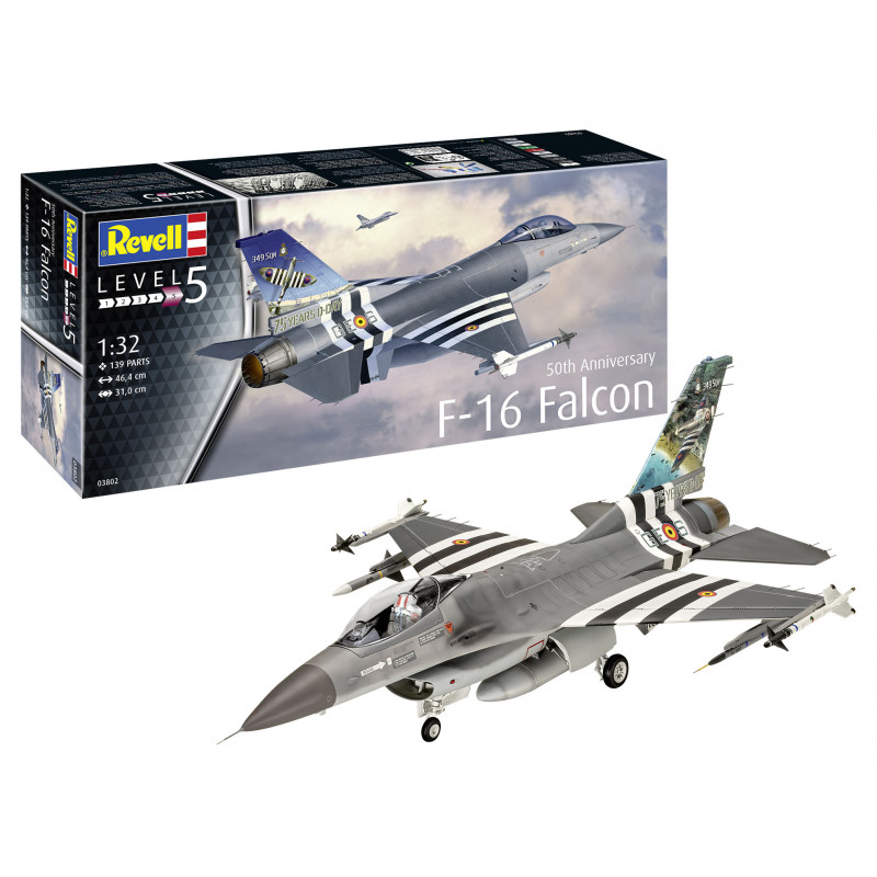 F-16 Falcon 50th Anniversary, Revell Modellbausatz