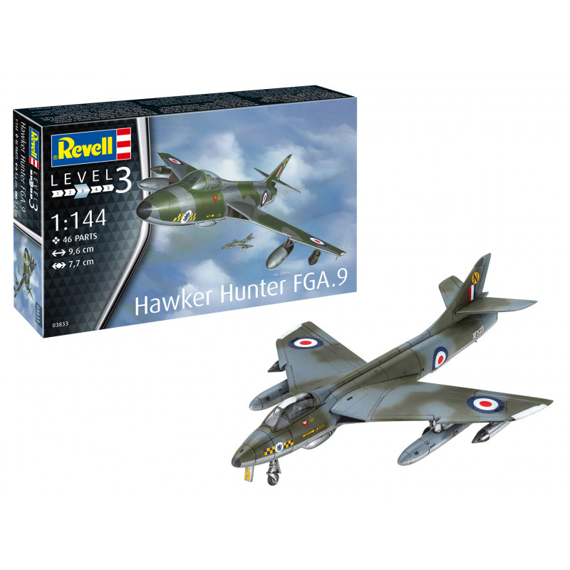 Hawker Hunter FGA.9, Revell Modellbausatz