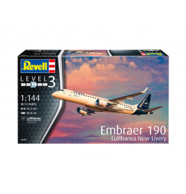 Embraer 190 Lufthansa New Livery, Revell Modellbausatz