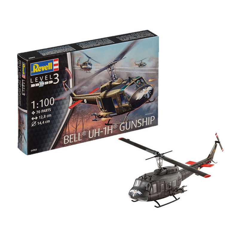 Bell UH-1H Gunship, Revell Modellbausatz