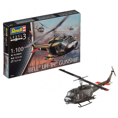 Bell UH-1H Gunship, Revell Modellbausatz