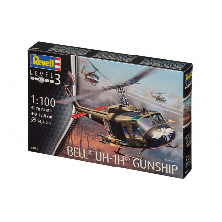 Bell UH-1H Gunship, Revell Modellbausatz