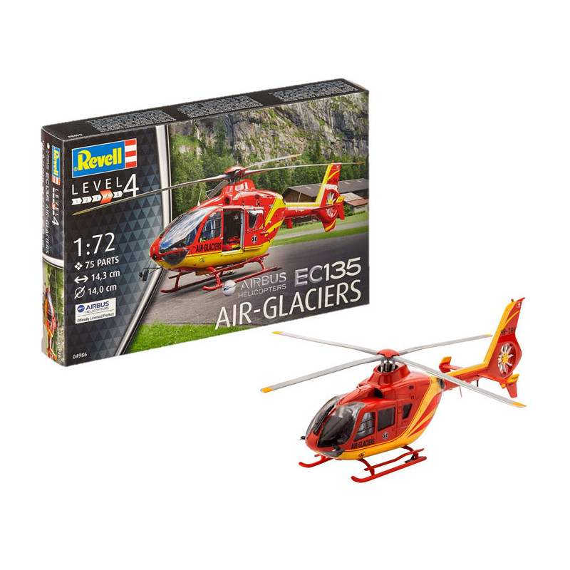 Airbus Helicopters EC135 Air-Glaciers, Revell Modellbausatz