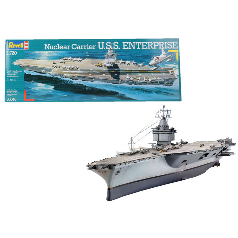 Nuclear Carrier U.S.S. Enterprise, Revell Modellbausatz