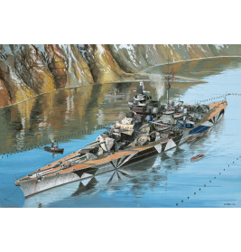 German Battleship Tirpitz, Revell Modellbausatz