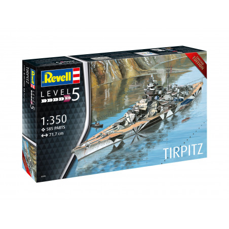 German Battleship Tirpitz, Revell Modellbausatz