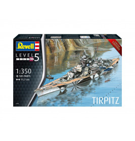 German Battleship Tirpitz, Revell Modellbausatz