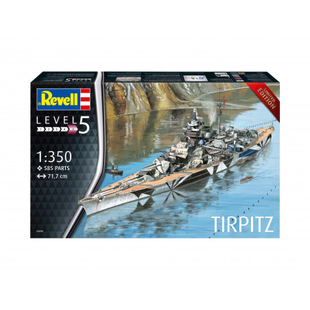 German Battleship Tirpitz, Revell Modellbausatz