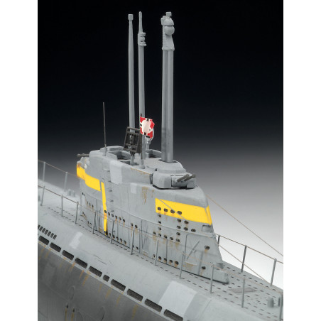 German Submarine Type XXI, Revell Modellbausatz