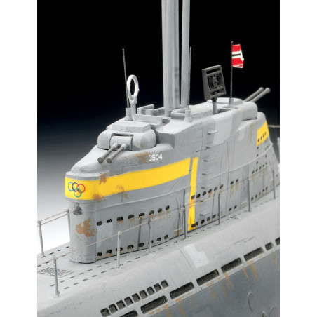 German Submarine Type XXI, Revell Modellbausatz