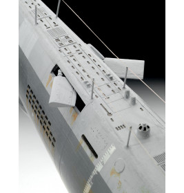 German Submarine Type XXI, Revell Modellbausatz