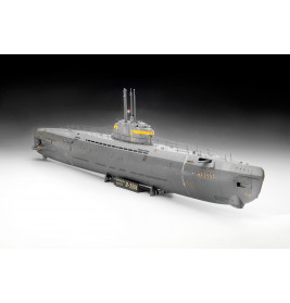 German Submarine Type XXI, Revell Modellbausatz